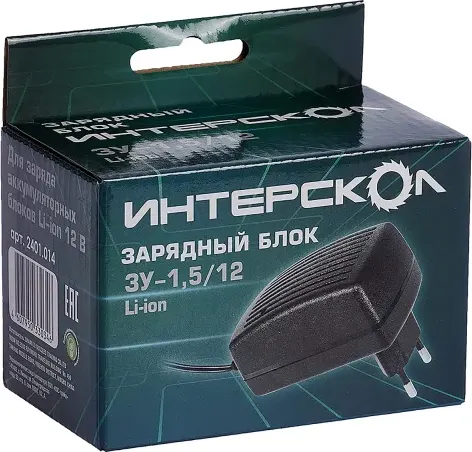 Изображение товара Зарядное устройство для электроинструмента Интерскол ДА-12ЭР-01(02) (2401.014 )