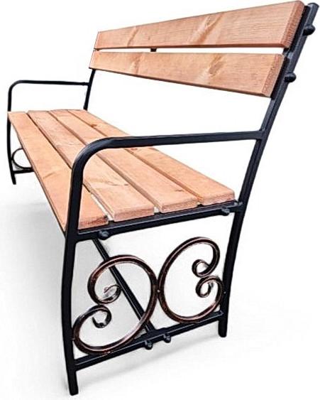Изображение товара Скамья садовая СтальСнабДизайн СКР-8