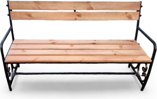 Изображение товара Скамья садовая СтальСнабДизайн СКР-8