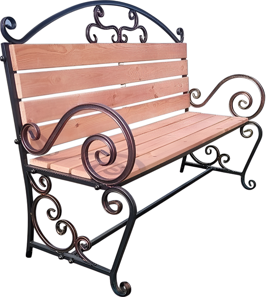 Изображение товара Скамья садовая СтальСнабДизайн СКР-9
