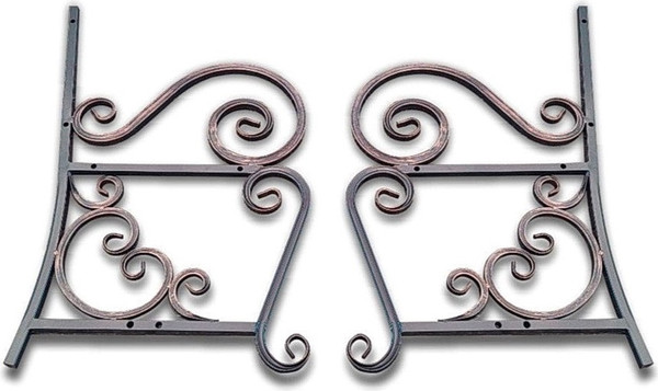 Изображение товара Скамья садовая СтальСнабДизайн СКР-9