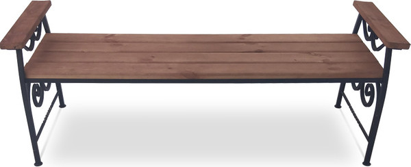 Изображение товара Скамья садовая СтальСнабДизайн ЛБ-0.6x1.5