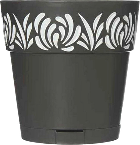 Изображение товара Кашпо Stefanplast 94303 (графитовый/серый)