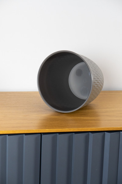 Изображение товара Кашпо Stefanplast Liberty / 87184 (каменно-серый)