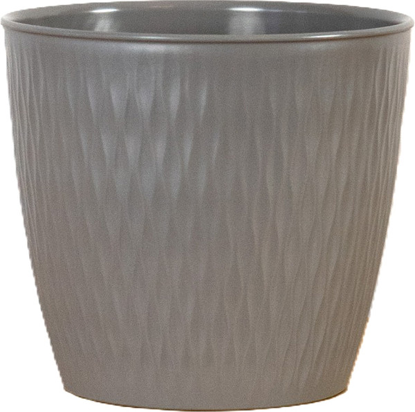 Изображение товара Кашпо Stefanplast Liberty / 87184 (каменно-серый)