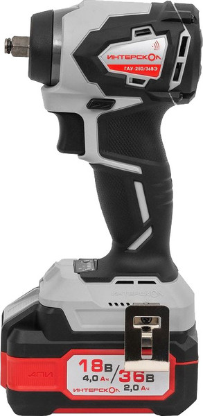 Изображение товара Аккумуляторный гайковерт Интерскол ГАУ-250/36ВЭ (863.2.2.70)