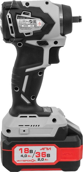 Изображение товара Аккумуляторный гайковерт Интерскол ГАУ-250/36ВЭ (863.2.2.70)