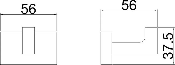 Изображение товара Крючок для ванной Belz B90205-1