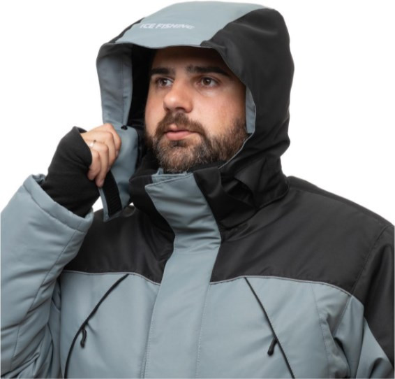 Изображение товара Костюм для охоты и рыбалки Helios Чарыш Pro 10/10К / T-KSCP-3XL-56/182-LG (3XL, светло-серый)