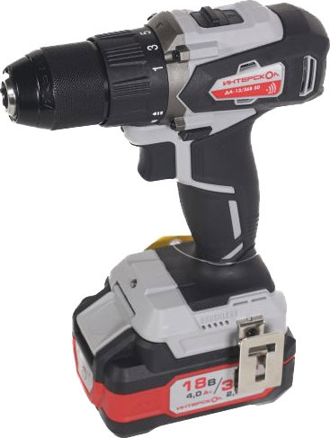 Изображение товара Аккумуляторная дрель-шуруповерт Интерскол ДА-13/36В (851.2.2.70)
