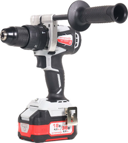 Изображение товара Аккумуляторная дрель-шуруповерт Интерскол ДАУ-13/36В (852.2.2.70)