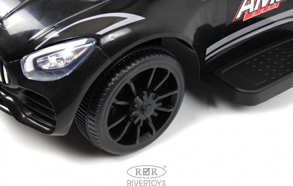 Изображение товара Каталка детская RiverToys F001FF-P (черный)