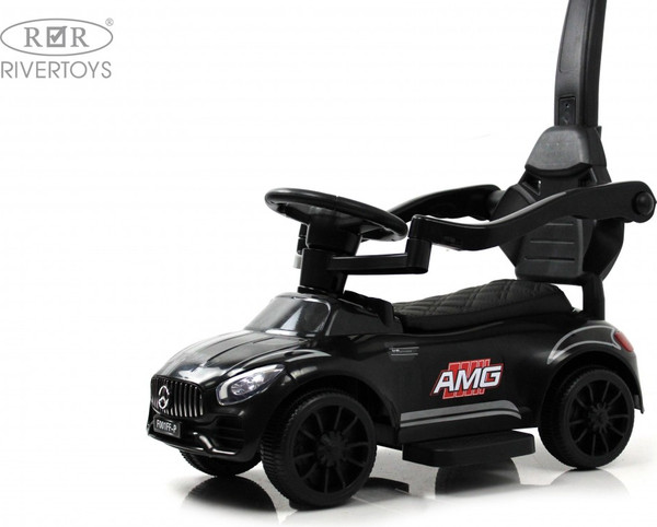 Изображение товара Каталка детская RiverToys F001FF-P (черный)