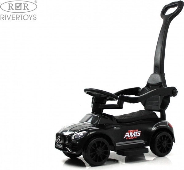 Изображение товара Каталка детская RiverToys F001FF-P (черный)