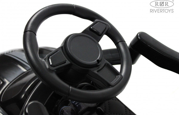 Изображение товара Каталка детская RiverToys F001FF-P (черный)