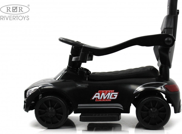 Изображение товара Каталка детская RiverToys F001FF-P (черный)