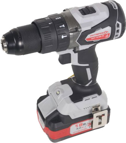 Изображение товара Аккумуляторная дрель-шуруповерт Интерскол ДАУ-13/36В (860.2.2.70)