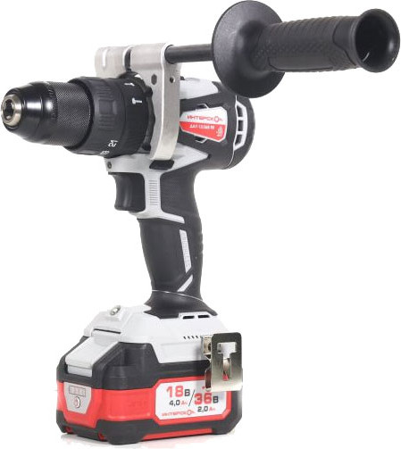 Изображение товара Аккумуляторная дрель-шуруповерт Интерскол ДАУ-13/36В (860.2.2.70)