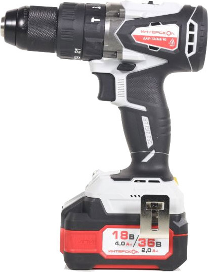 Изображение товара Аккумуляторная дрель-шуруповерт Интерскол ДАУ-13/36В (860.2.2.70)