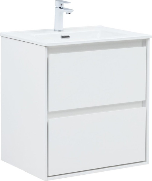 Изображение товара Тумба под умывальник Aquanet Милан 60 / 336367 (белый глянец)