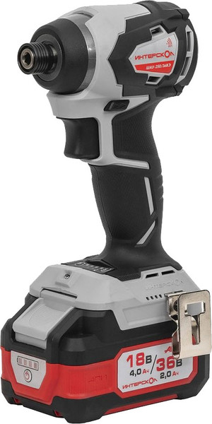 Изображение товара Аккумуляторный шуруповерт Интерскол ШАУ-250/36ВЭ (862.2.2.70)