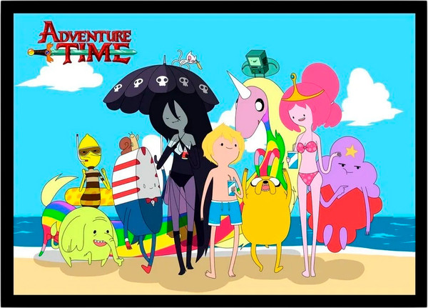 Изображение товара Постер Citydecor Время приключений 3 (21x30)