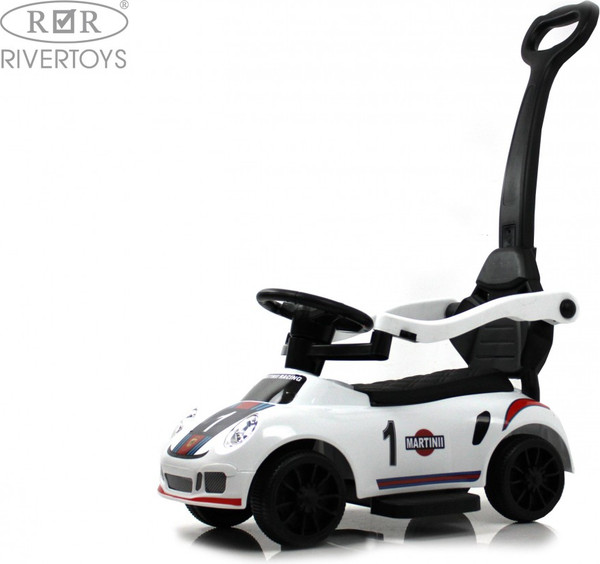 Изображение товара Каталка детская RiverToys F005FF-P (белый)