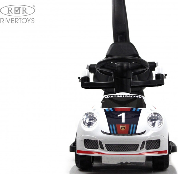 Изображение товара Каталка детская RiverToys F005FF-P (белый)