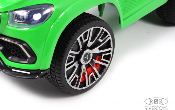 Изображение товара Каталка детская RiverToys Mercedes-Benz G63 / Z003ZZ-D (зеленый)