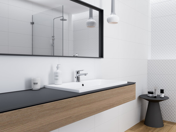 Изображение товара Плитка Cersanit Deco Рельеф 17311 (298x598, белый)