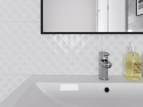 Изображение товара Плитка Cersanit Deco Рельеф 17311 (298x598, белый)