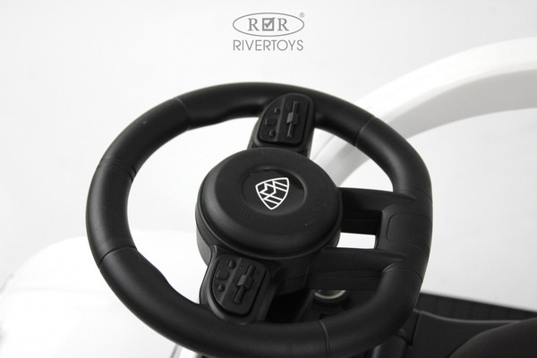 Изображение товара Детский автомобиль RiverToys Mercedes-Benz G63 / Z003ZZ-A (белый)
