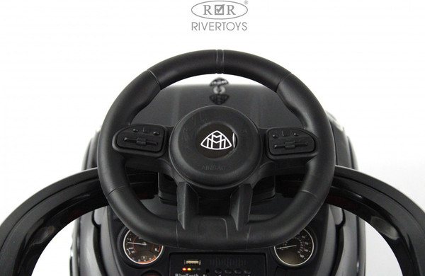 Изображение товара Детский автомобиль RiverToys Mercedes-Benz G63 / Z003ZZ-A (черный)