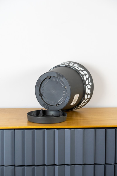 Изображение товара Вазон Stefanplast С системой автополива / 94003 (графитовый/серый)