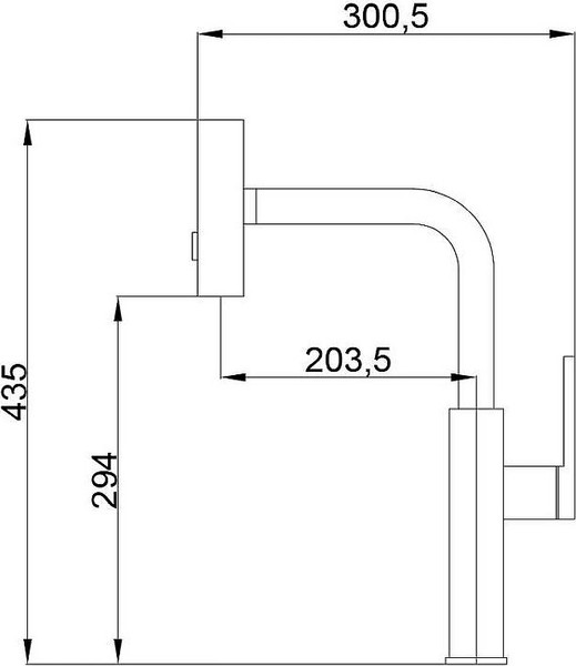 Изображение товара Смеситель Haiba HB73824-3