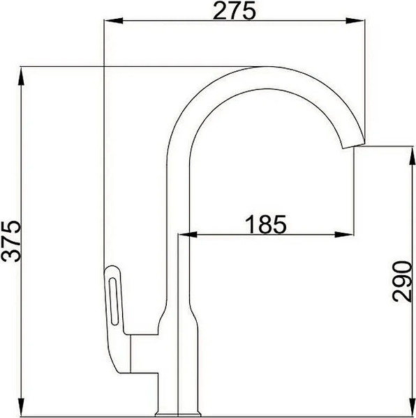 Изображение товара Смеситель Haiba HB70825-7