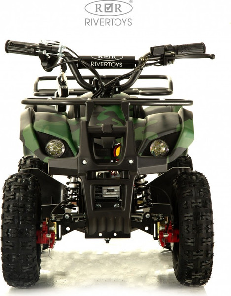 Изображение товара Детский квадроцикл RiverToys Anri Камуфляж (зеленый)