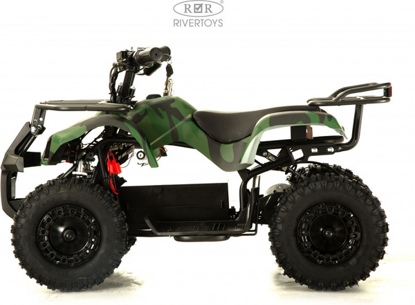 Изображение товара Детский квадроцикл RiverToys Anri Камуфляж (зеленый)