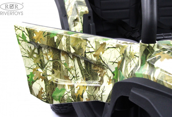 Изображение товара Детский автомобиль RiverToys Buggy Камуфляж P333PP (зеленый)
