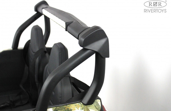 Изображение товара Детский автомобиль RiverToys Buggy Камуфляж P333PP (зеленый)