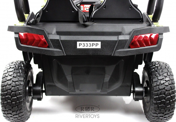 Изображение товара Детский автомобиль RiverToys Buggy Камуфляж P333PP (зеленый)