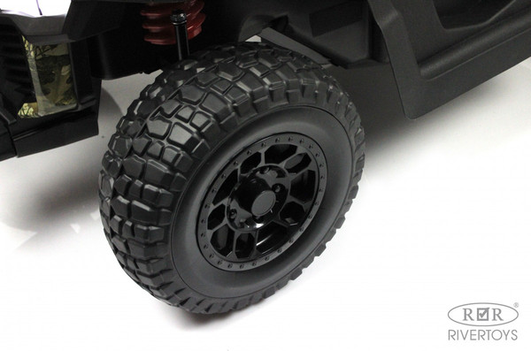 Изображение товара Детский автомобиль RiverToys Buggy Камуфляж P333PP (зеленый)