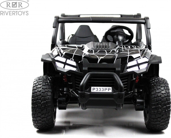 Изображение товара Детский автомобиль RiverToys Buggy Spider P333PP (черный)