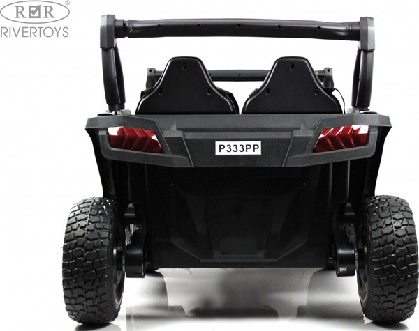Изображение товара Детский автомобиль RiverToys Buggy Spider P333PP (черный)