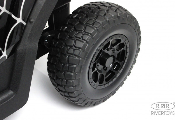 Изображение товара Детский автомобиль RiverToys Buggy Spider P333PP (черный)