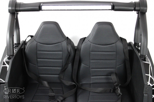 Изображение товара Детский автомобиль RiverToys Buggy Spider P333PP (черный)