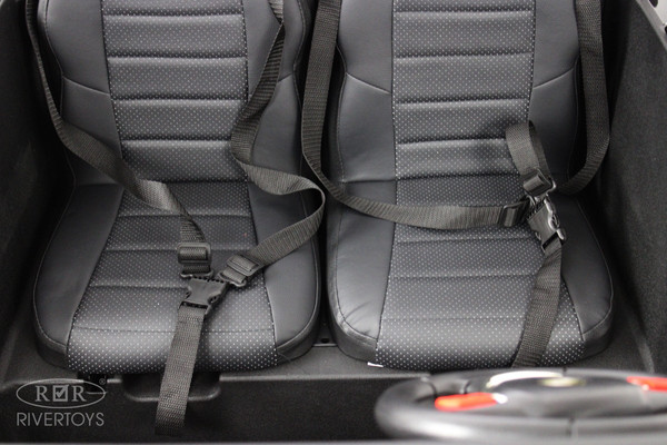 Изображение товара Детский автомобиль RiverToys Buggy Spider P333PP (черный)