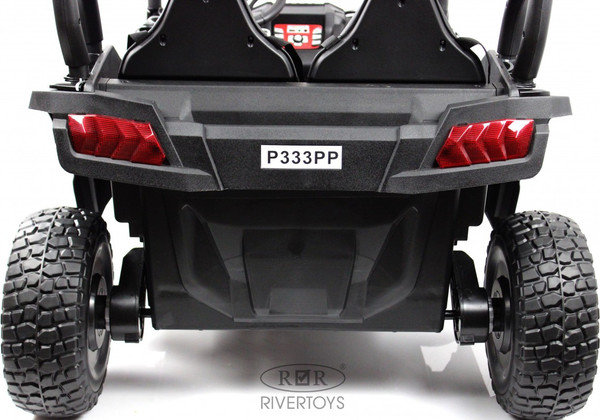 Изображение товара Детский автомобиль RiverToys Buggy Spider P333PP (черный)