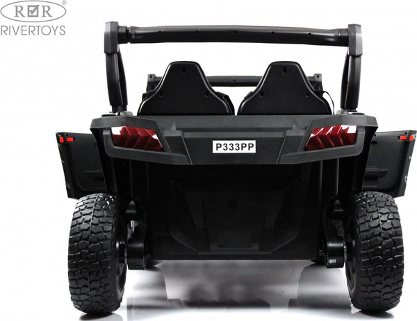 Изображение товара Детский автомобиль RiverToys Buggy Spider P333PP (черный)