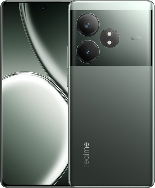 Изображение товара Смартфон Realme GT 6T 8GB/256GB / RMX3853 (зеленый туман)